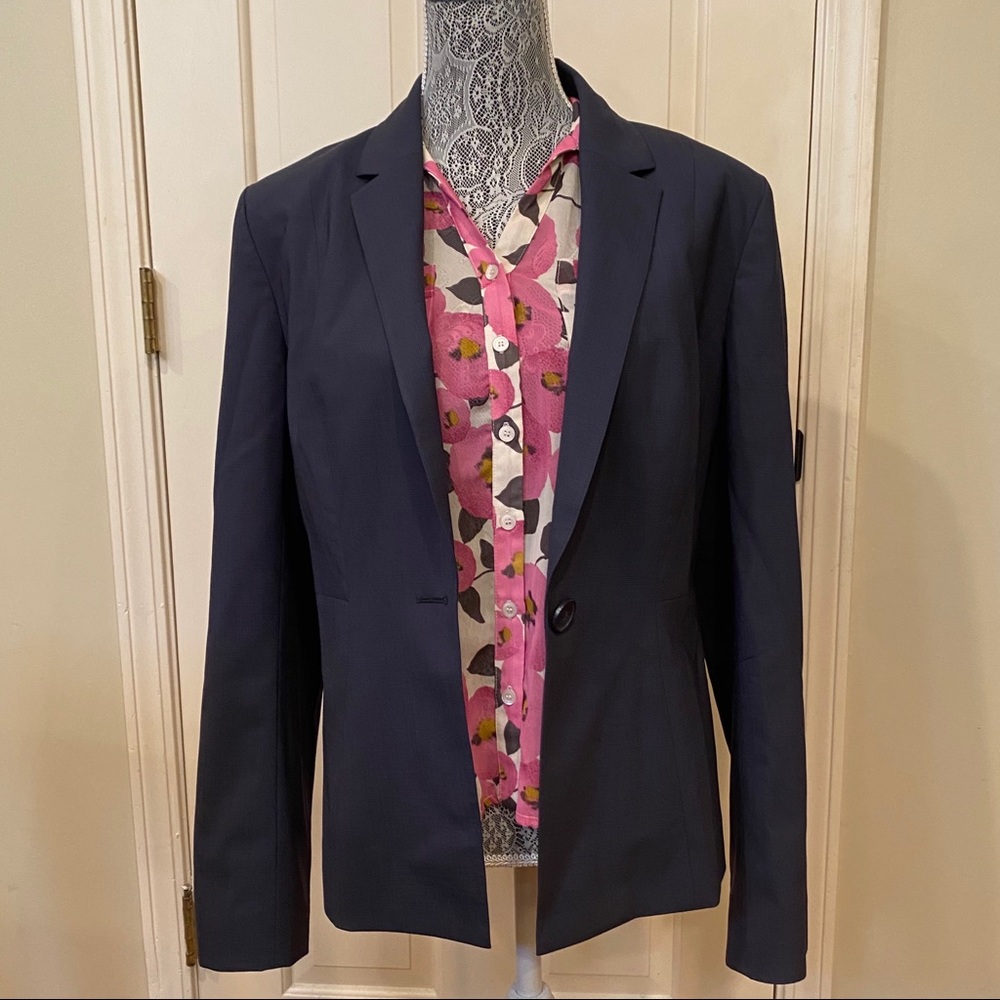 Classiques Entier Single Button Wool Blazer - image 2